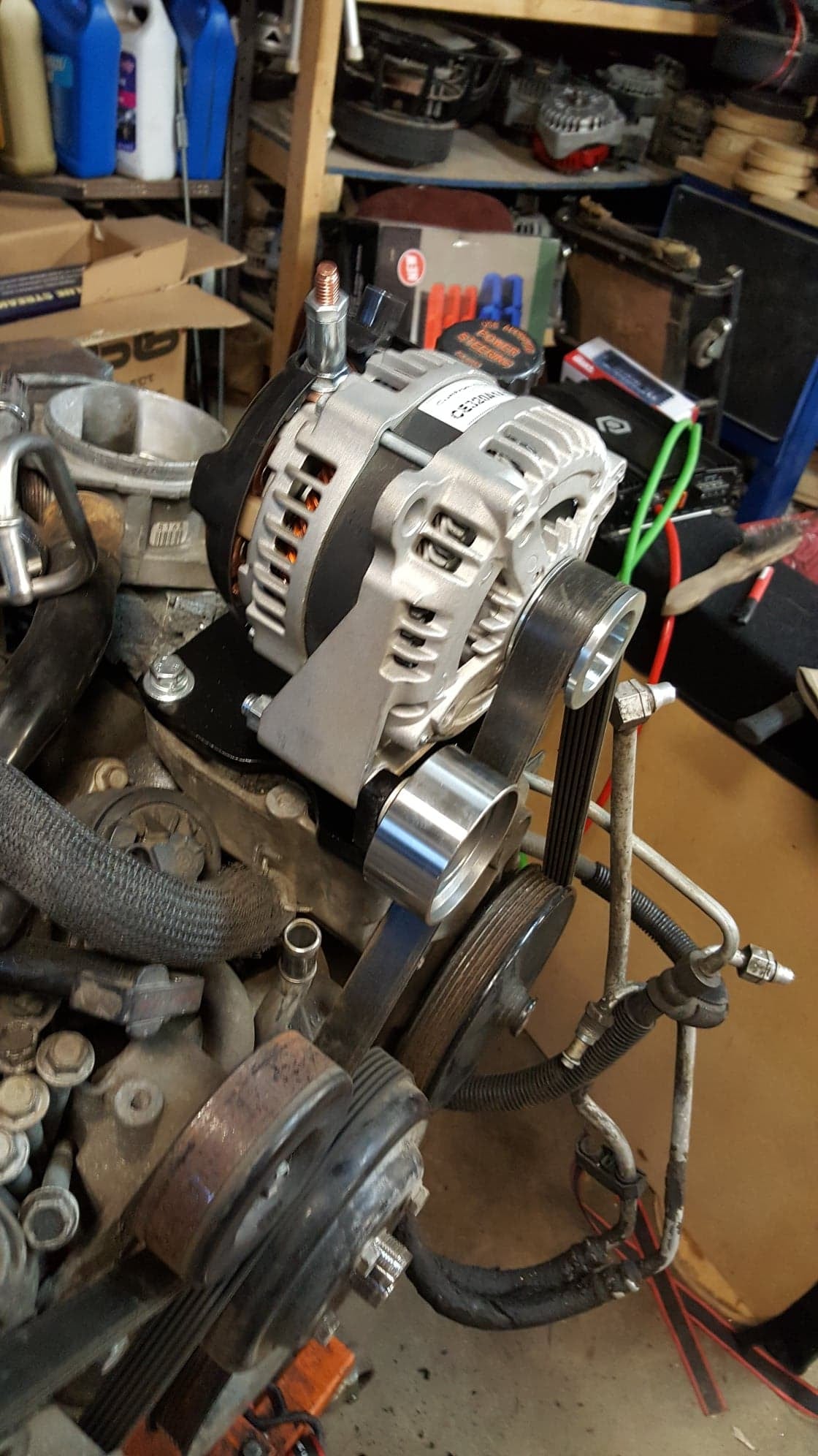 Gm 4 3 5 0 5 7 vortec a c delete dual alternator kit southern customs