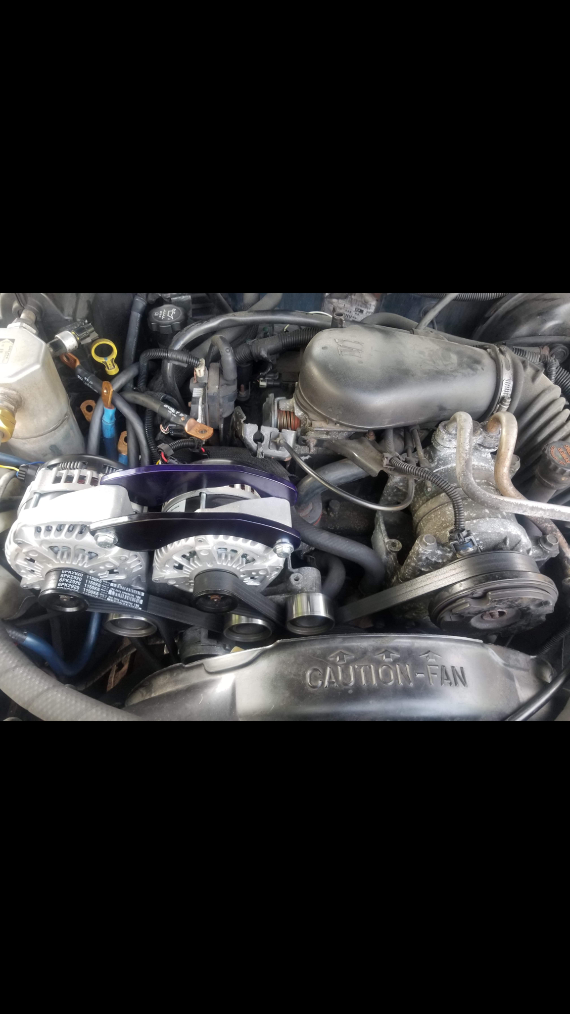 Gm 4 3 5 0 5 7 vortec dual alternator kit southern customs and